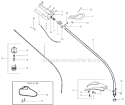 Page B Diagram and Parts List for XT35  Weed Eater Trimmer